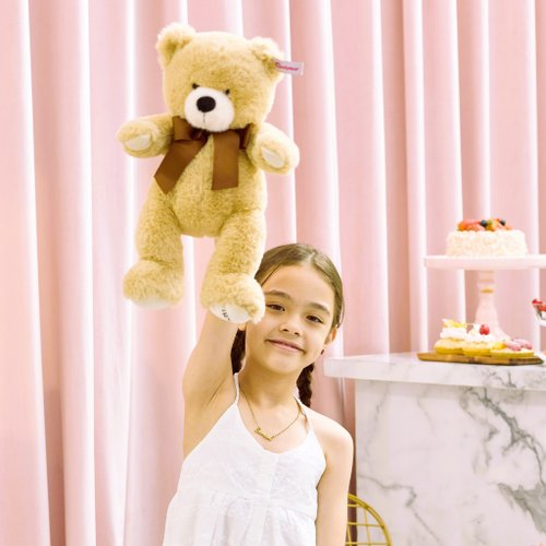 Candy Bear Candy Bear 愛喝咖啡的小咖啡麻糬熊 40cm 卡其色