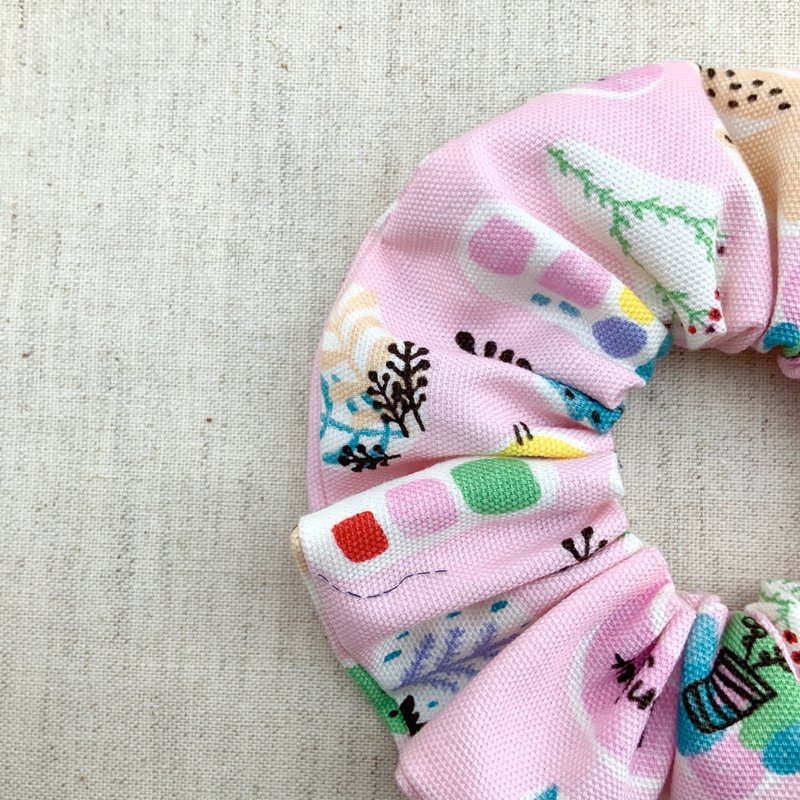 甜甜圈髮束—大腸圈 - 髮夾/髮圈 - 棉．麻 