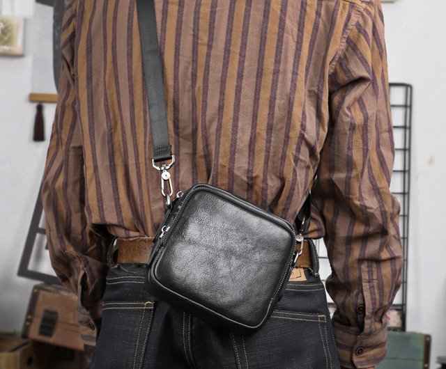 Mens small sale shoulder bags