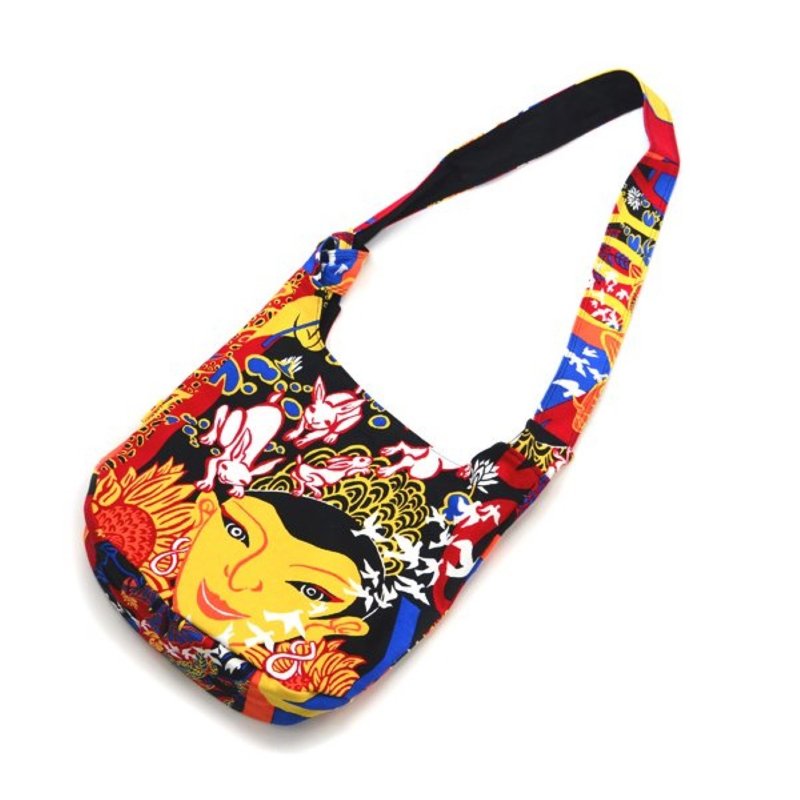 Fabric shoulder Heian BəRock - Messenger Bags & Sling Bags - Cotton & Hemp Multicolor