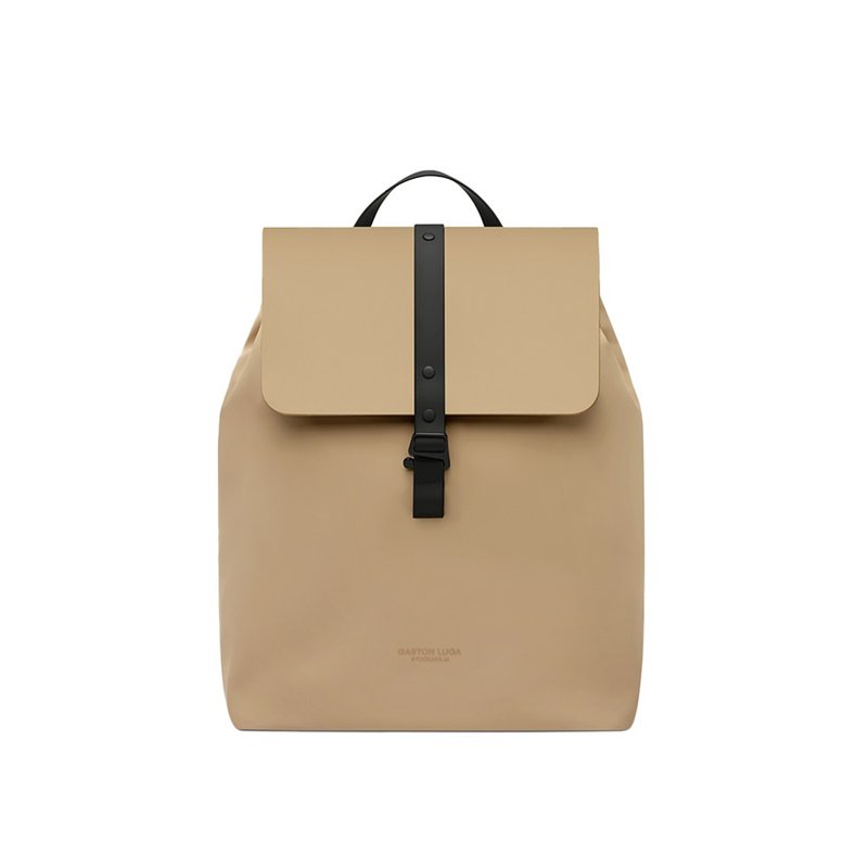 Gaston Luga Dash Bucket 水桶兩用後背包 - 拿鐵色 【現貨】 - 束口袋/束口背包/水桶包 - 其他材質 卡其色