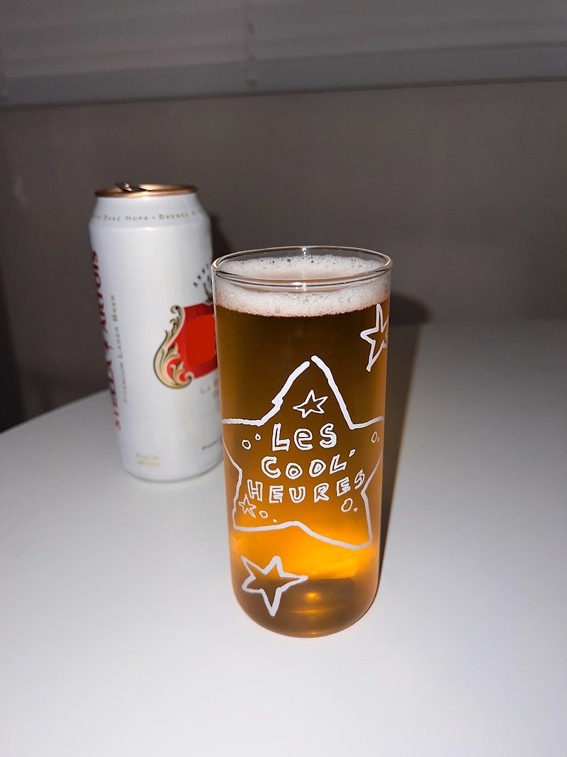 This is a beer glass - My heart - 酒杯/酒器 - 玻璃 白色