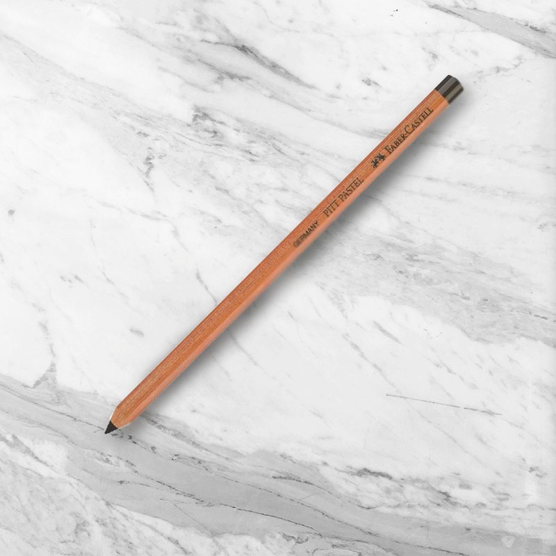 Faber-Castell PITT藝術家級-筆型炭精筆-深棕色-六入(原廠正貨) - 其他 - 其他材質 咖啡色