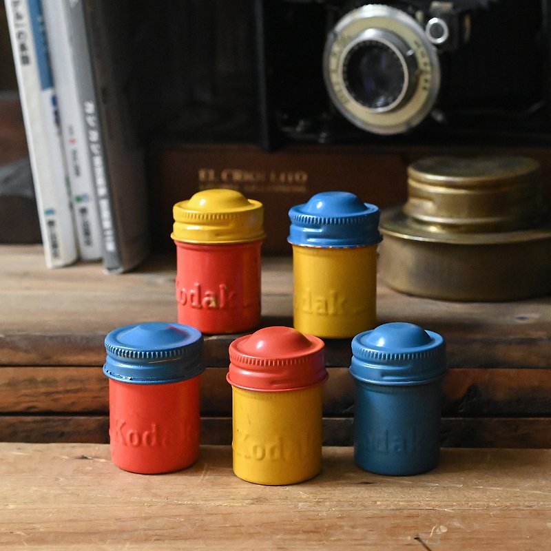 Vintage Kodak Film Canisters - Gift Wrapping & Boxes - Other Metals Multicolor
