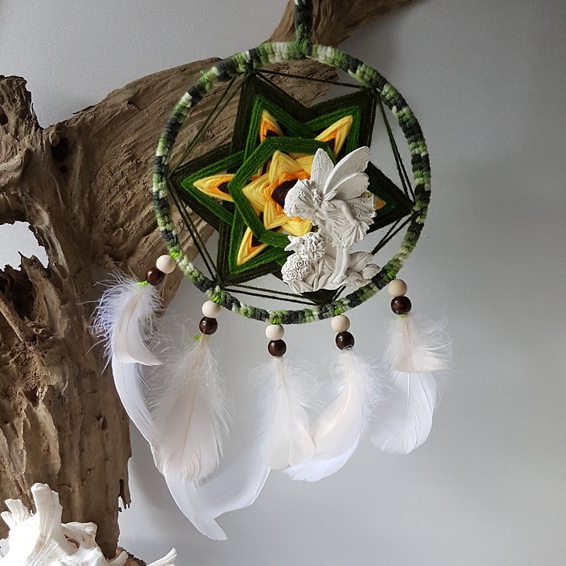 Dreamcatcher - Fairy Molly aroma stone - Items for Display - Other Materials White