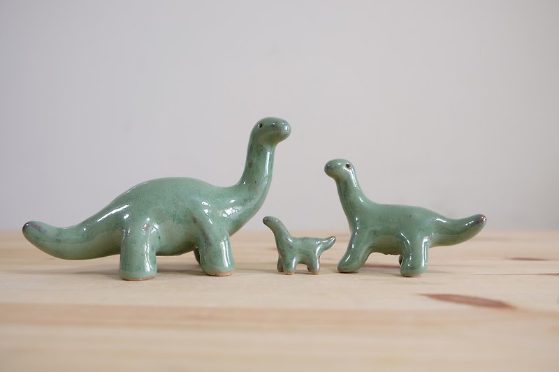 Green Planet Dinosaur - Large | Paper Town \ Home Decoration - Pottery & Ceramics - Pottery Green