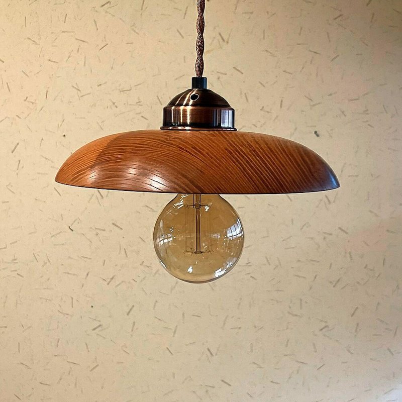 Zelkova pendant light 24cm - Lighting - Wood Khaki