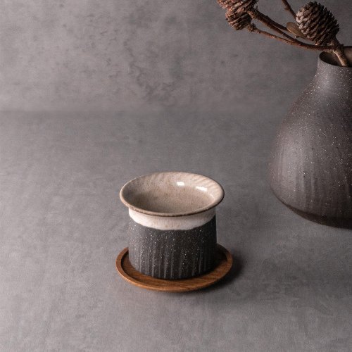 上作美器 無我系列-茶杯+杯託組120ml