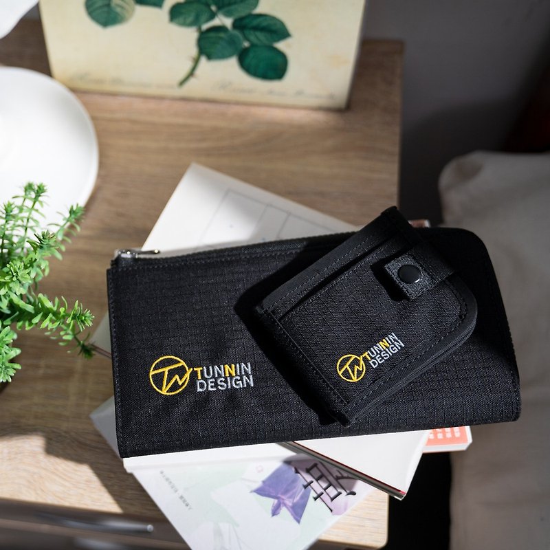 [Graduation & Teacher Gift] Multifunctional Long and Short Clip/Transform into Two Bags in One Second/Really Convenient for Commuting and Traveling - Wallets - Other Materials 