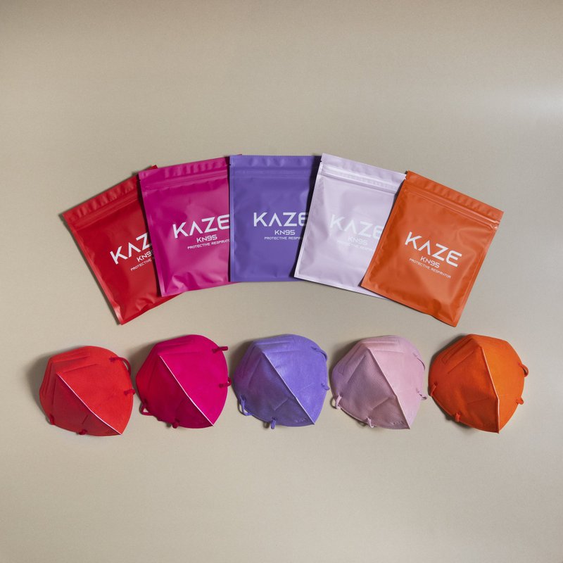 KAZE velvet series 3D three-dimensional mask (a box of ten pieces) - Face Masks - Other Man-Made Fibers Multicolor