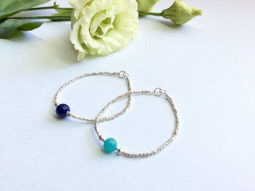 Ops手工飾品設計 Ops Amazonite bracelet-天河石/925純銀