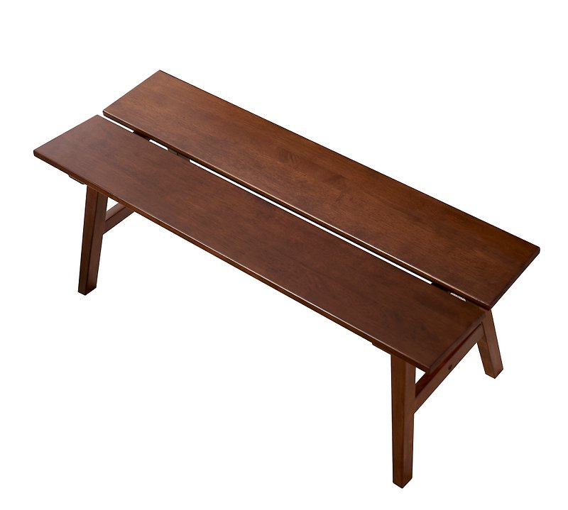 維斯格林 經典北歐日式現代實木長椅椅凳 - 椅子/沙發 - 木頭 咖啡色