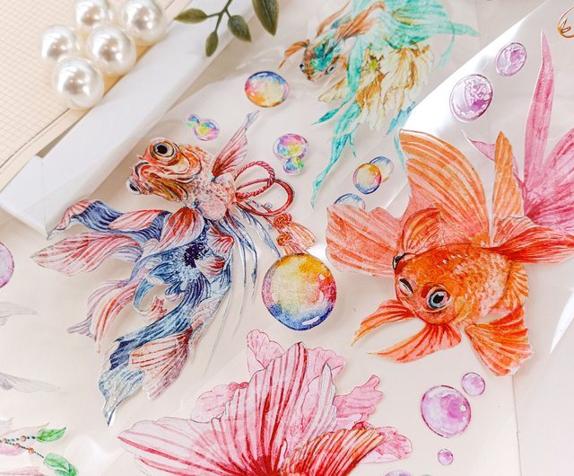金魚5 / 装飾テープ - ショップ 品川日 iiisun.ing マスキング