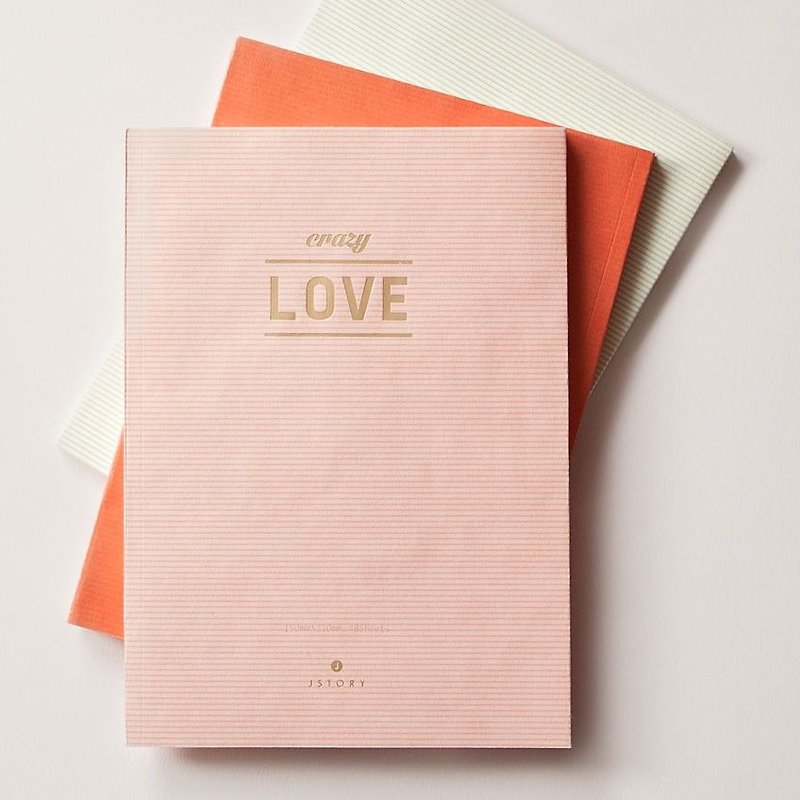 Knocking -JStory Wenqing adults stationery - versatile notebook -love (powder), JST32277 - Notebooks & Journals - Paper Pink