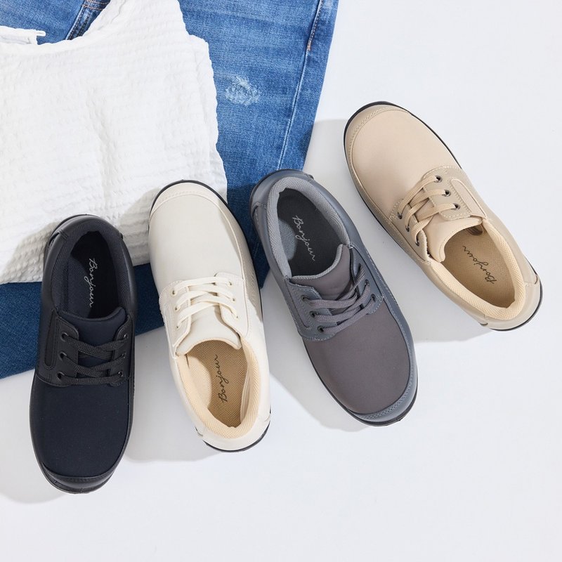 In Stock: 3E Wide Last! Japanese SPAORE Gait Support Comfort Foot Functional Shoes - Women's Casual Shoes - Other Man-Made Fibers Multicolor