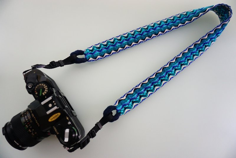 Camera Strap Bilateral Wide Hole Mobile Phone Crossbody Strap - Camera Straps & Stands - Cotton & Hemp Multicolor