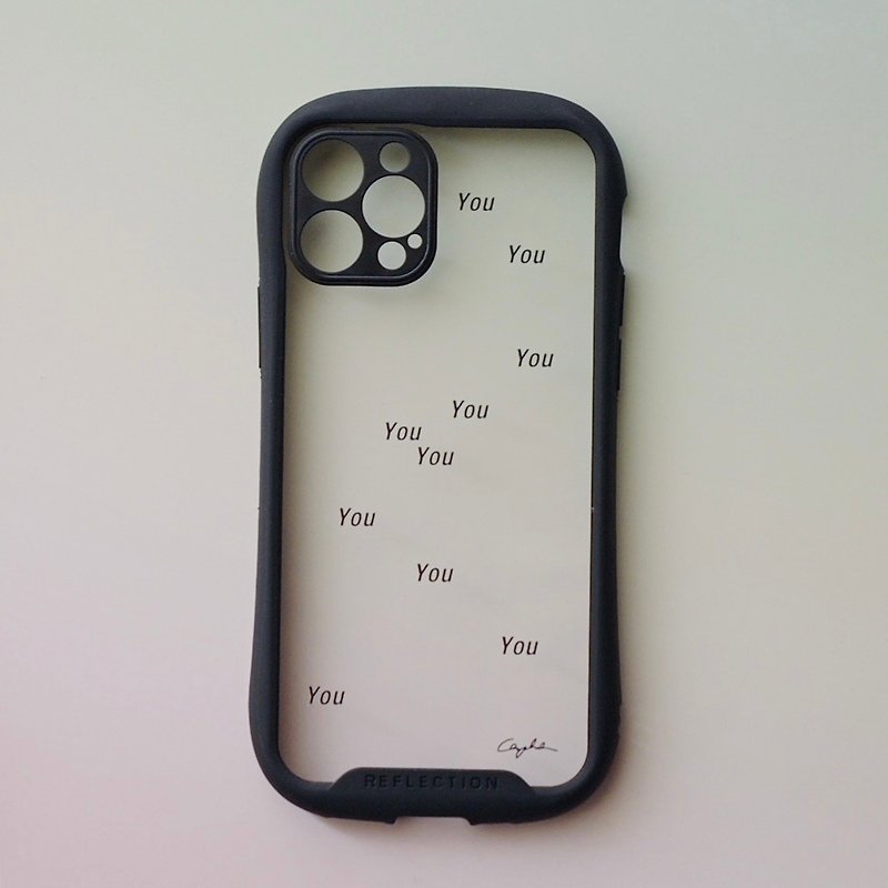 iPhone case you  　【make to order】 - เคส/ซองมือถือ - พลาสติก สีใส