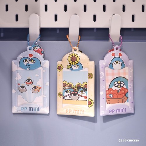 聚塔 PP mini 小小企鵝-票卡夾(雲朵款/愛心款/向日葵款)