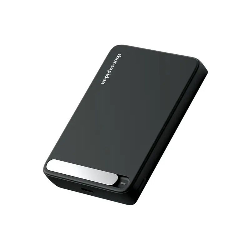 STACK+ 5000mAh 磁吸式行動電源兼容MagSafe手機充電寶尿袋PD快充 - 行動電源/充電線 - 其他材質 黑色