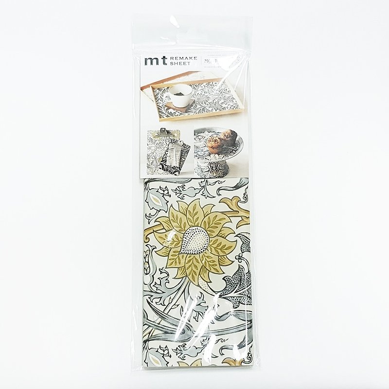 mt x William Morris REMAKE SHEET 改造裝飾貼 (MTCARW002) - 木工/竹藝/紙雕 - 紙 多色