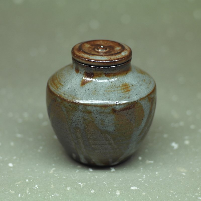 Urn-shaped soda glazed tea warehouse handmade ceramic tea props - ถ้วย - ดินเผา 