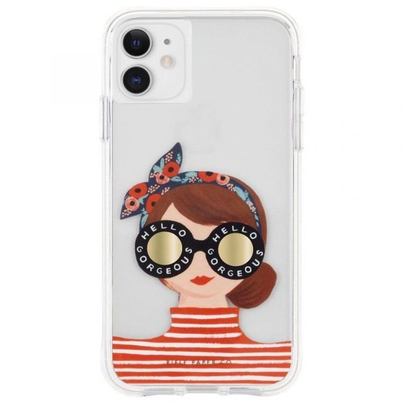 iPhone 11 Series - Rifle Paper Gorgeous Girl - Phone Cases - Plastic Multicolor
