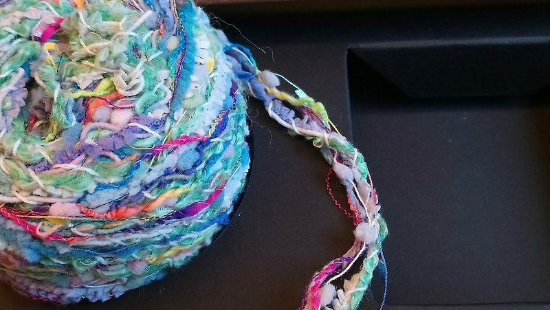 日本紗線 - 編織/刺繡/羊毛氈/縫紉 - 聚酯纖維 綠色