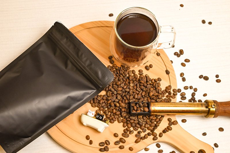 Single-origin coffee beans, half a pound of hand-picked beans, freshly roasted - Coffee - Other Materials Gold