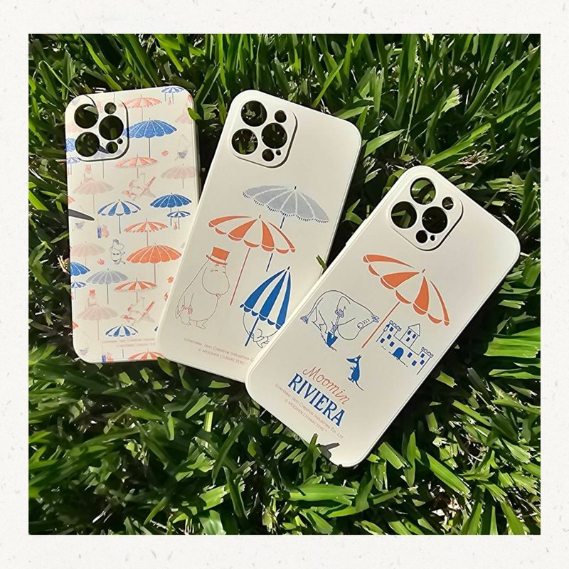 MOOMIN授權 | 手機殼-矽膠系列 (夏日假期/姆明捉迷藏/玩沙趣) - 手機殼/手機套 - 塑膠 