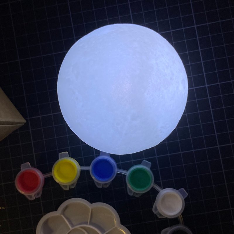 [Platform Moon Painting Group] Night Light DIY Group - Other - Plastic Gold