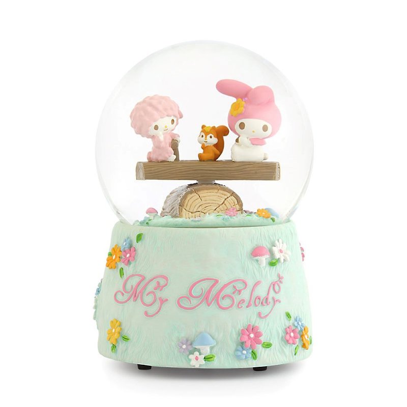 My Melody Seesaw Crystal Ball Music Bell - Items for Display - Glass 