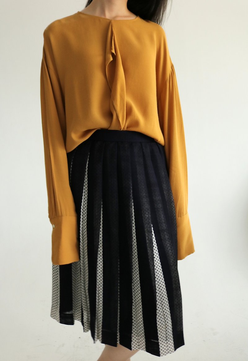Isla Skirt ( 古著 ) - 裙子/長裙 - 聚酯纖維 