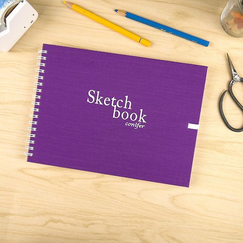 conifer green affairs SKETCH BOOK 16K canvas drawing book - Shop