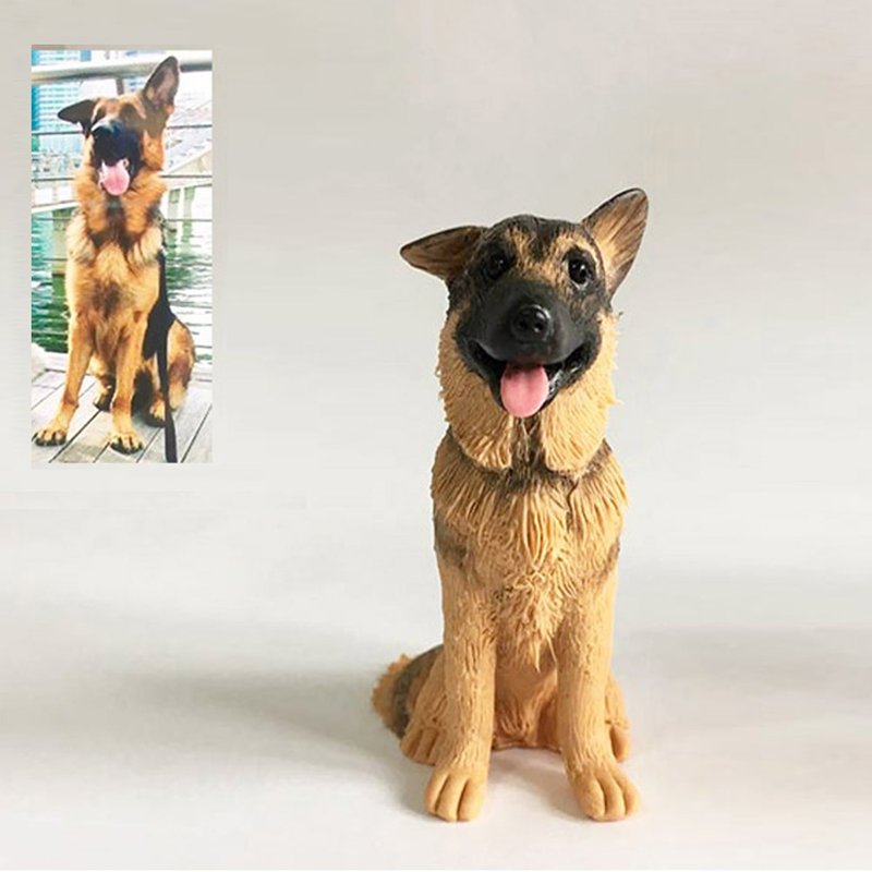 客製化 德國狼犬 - 其他 - 黏土 