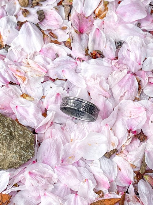 Riley the jewellery 日本十錢硬幣戒指