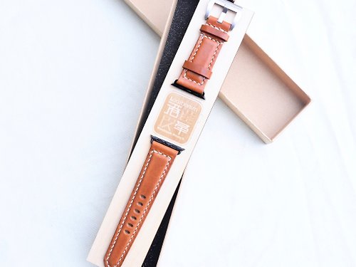 港產皮革｜Leatherism Handmade Products Apple Watch 42mm 錶帶 好好縫 皮革材料包 情侶禮物 意大利植鞣