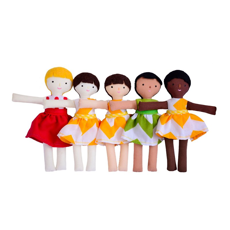 洋娃娃  -  Little doll (Handmade). Christmas gift - Kids' Toys - Polyester Multicolor