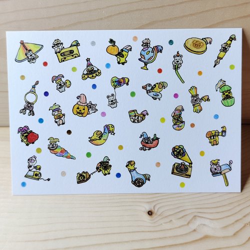 お誕生日カード 誕生日・バースデーカード011｜bizocean（ビズオーシャン）