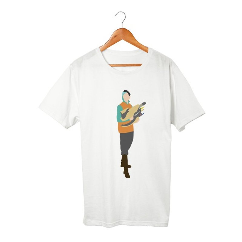 Zorg #4 T恤 - 男 T 恤 - 棉．麻 白色