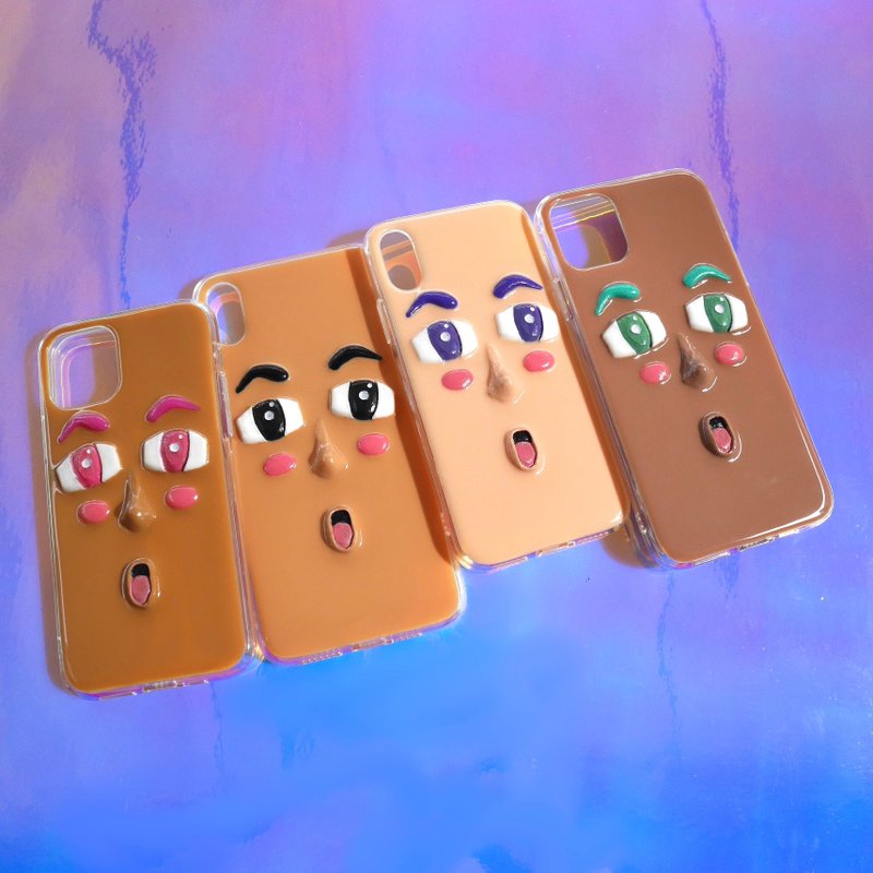 Big eyes - Phone Cases - Plastic Multicolor