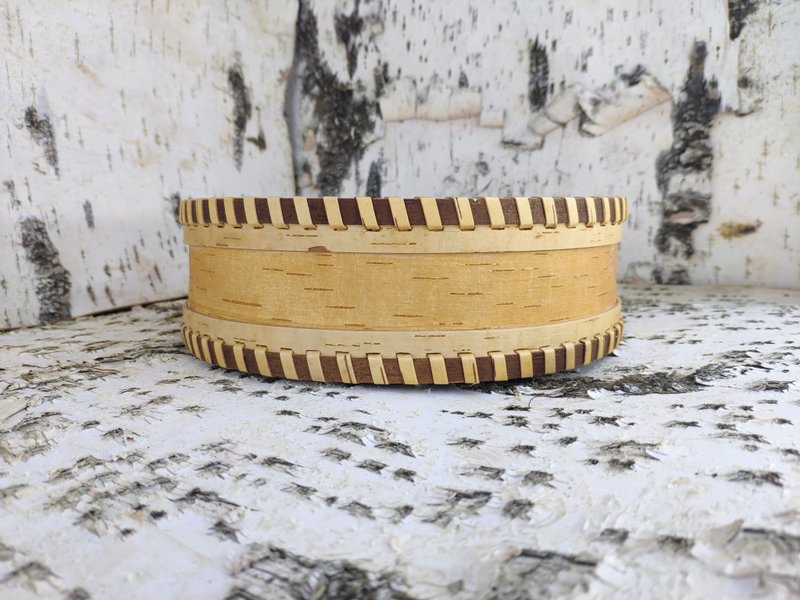 Birch bark basket - 調味罐/醬料罐 - 木頭 