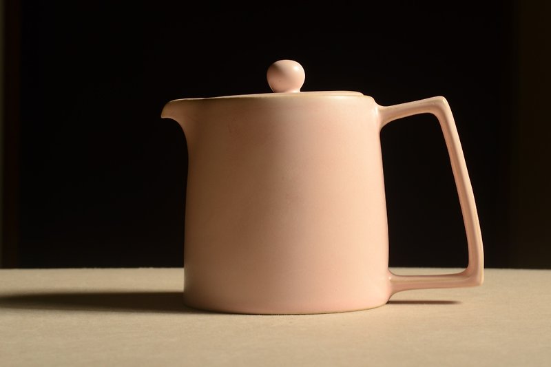 若櫻粉咖啡花茶兩用壺禮盒 送禮 母親節 禮物 - 茶壺/茶杯/茶具 - 陶 粉紅色