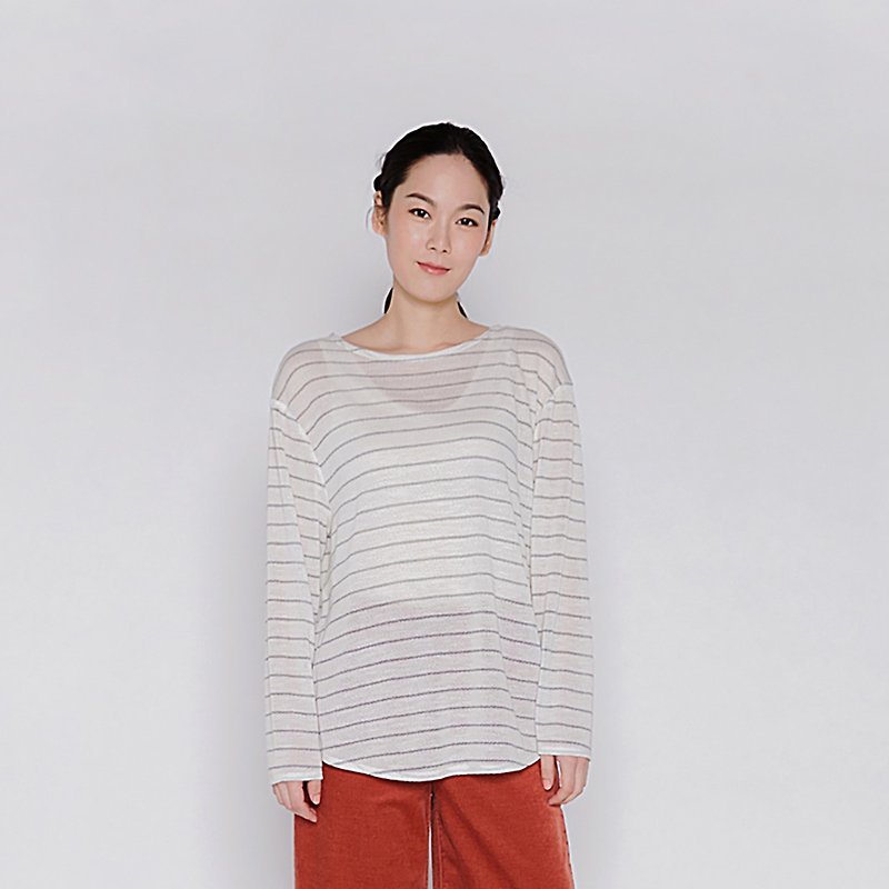 Free The Soul Knit Wear long-sleeved patchwork sweater - เสื้อผู้หญิง - ไฟเบอร์อื่นๆ หลากหลายสี