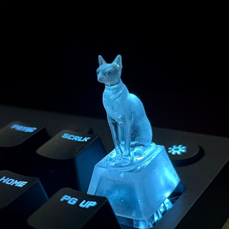 键帽, 猫, 透明, 清晰, 游戏, 键盘, 樱桃MX - 其他 - 塑膠 透明