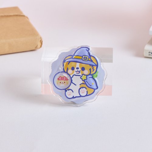 TOYSELECT 柯基犬卡卡占卜師卡卡雙層MagSafe氣囊支架