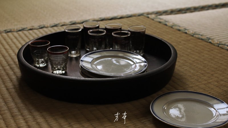 青花小碟 - 碟子/醬料碟/醬油碟 - 陶 