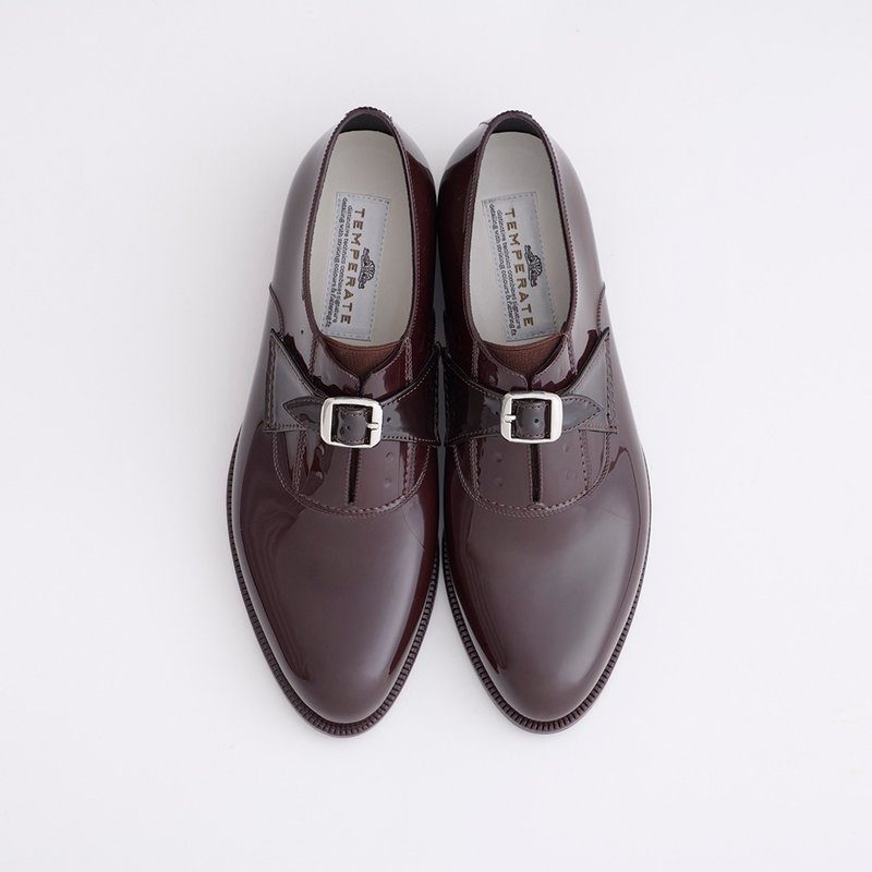 GISELLE  (CHOCO) PVC OXFORD SHOES オックスフォードシューズ　RAIN SHOES - 雨鞋/防水鞋 - 防水材質 咖啡色