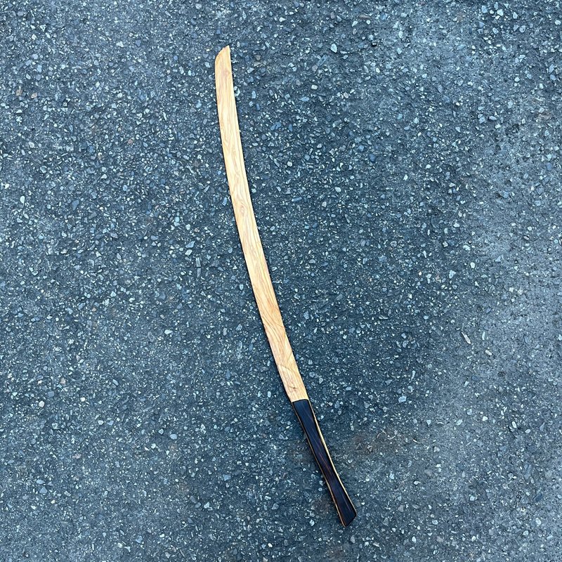 我販劍　妖刀　殘雷　藝術木刀木劍　運動太極劍　魔劍 - 擺飾/家飾品 - 木頭 橘色