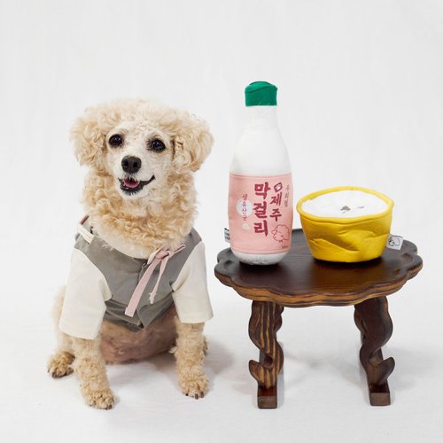 美好毛日 The Good Pet Days 韓國 remetome 狗狗嗅聞玩具-瑪格利酒