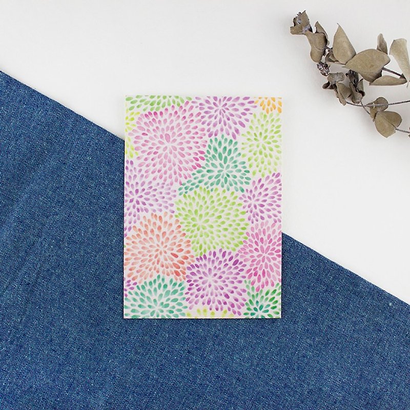 Postcard - Flower Blanket - Cards & Postcards - Paper Multicolor
